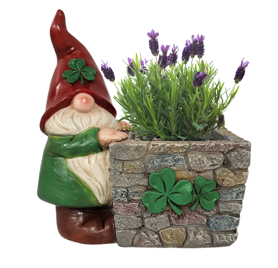 IRISH STANDING GNOME PLANTER Bridgets of Erin